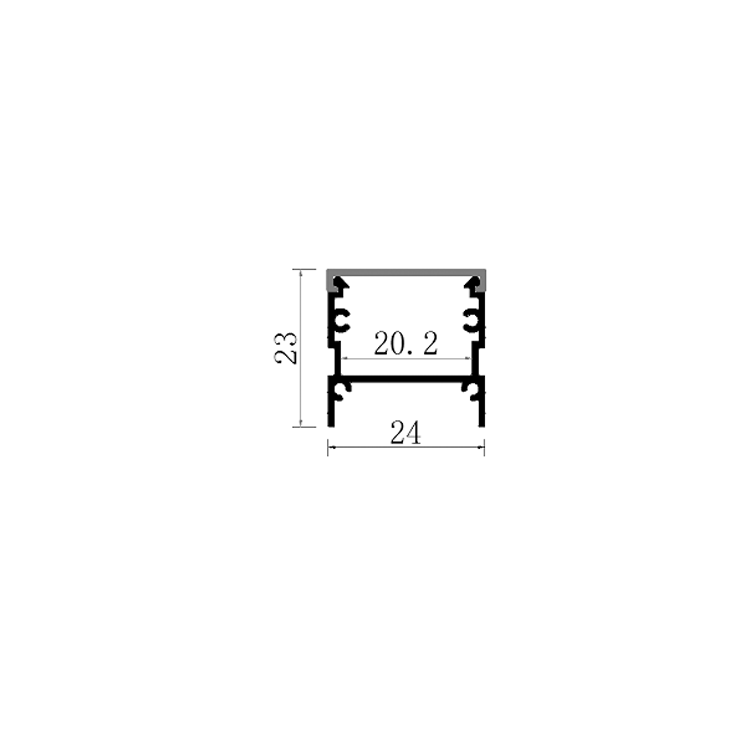 2423户外楼体桥梁亮化工程线条灯led轮廓洗墙灯