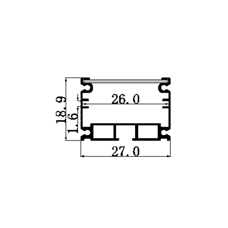 2719户外楼体桥梁亮化工程线条灯led轮廓洗墙灯